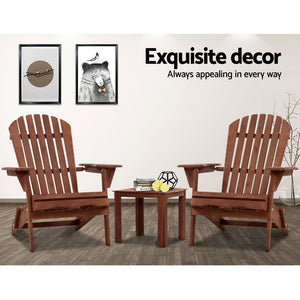 3PCS Garden Chair Set