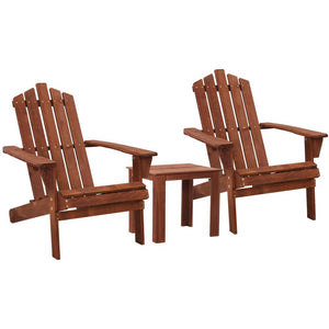 Brown Sun Lounge Beach Chairs With Table