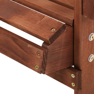 Brown Sun Lounge Beach Chairs With Table