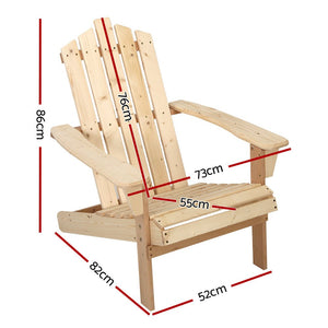 Outdoor Sun Lounge Beach Chair With Light Wood Tone