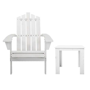 Sun Lounge Beach Chairs - White