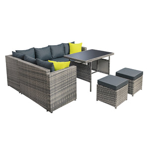 Outdoor Furniture Patio Set With Chairs And Table