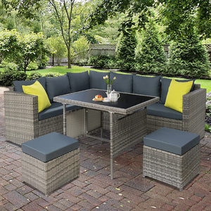 Outdoor Furniture Patio Set With Chairs And Table