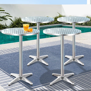 4pcs Outdoor Bar Table Set