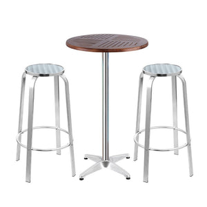Outdoor Bistro Bar Table And Chair Set