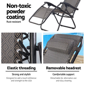Zero Gravity Chair Set - Reclining Chair For Outdoor s