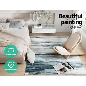 Artiss Poca Floor Rug Area Rug - 160 x 230 cm | Modern Short Pile, Washable