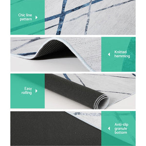 Artiss Jaca Floor Rug Area Carpet - 160 x 230 cm | Modern Short Pile, Washable