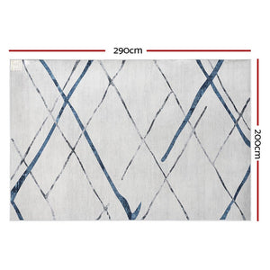 Artiss Jaca Floor Rug Area Carpet - 200 x 290 cm | Modern Short Pile, Washable