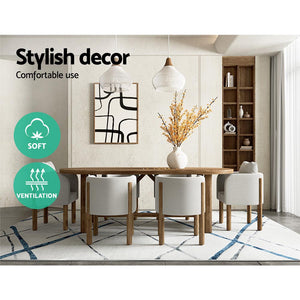 Artiss Jaca Floor Rug Area Carpet - 200 x 290 cm | Modern Short Pile, Washable