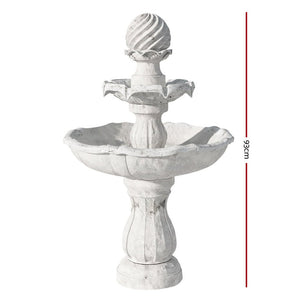 Ivory 3 Level Garden Fountain