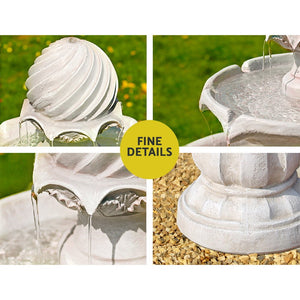 Ivory 3 Level Garden Fountain