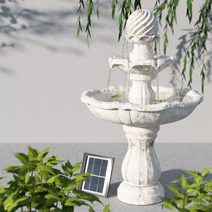 Ivory 3 Level Garden Fountain