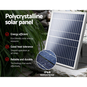 Solar Powered Submersible Pump - 330L/H - 2.7m Head