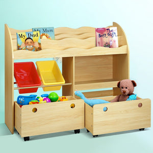 Children's Bookshelf and Toy Storage | Bookcase | Display Rack