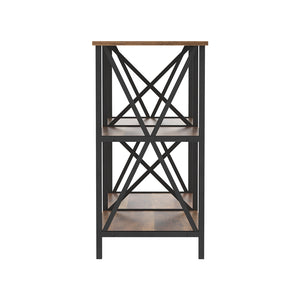 Artiss Console Table Hallway Sofa Table Entry Desk Retro Metal Display Furniture