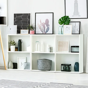 White 3 Piece Storage Shelf