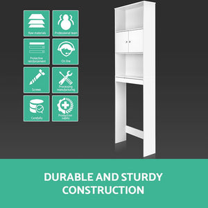 Artiss Bathroom Storage Cabinet - White