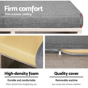 Wooden Shoe Rack Storage Bench