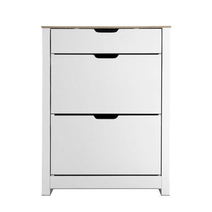 White Cabinet Storage Rack Organiser Cupboard