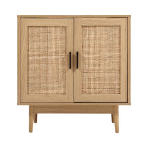 Rattan Buffet Sideboard Storage Cabinet