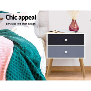 Retro Bedside / Lamp Table