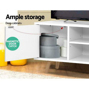 120cm White TV Cabinet / Entertainment Unit