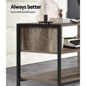 Rustic 124cm TV Cabinet / Entertainment Unit