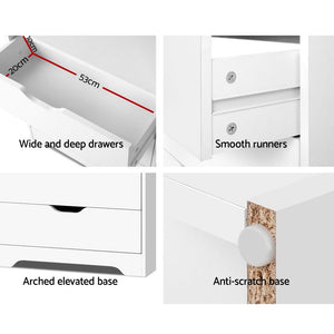 White Display Drawer Shelf