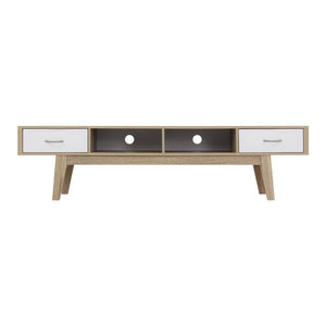 180cm Scandinavian Oak TV Cabinet / Entertainment Unit