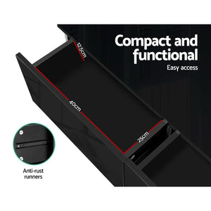 Black Modern Coffee Table