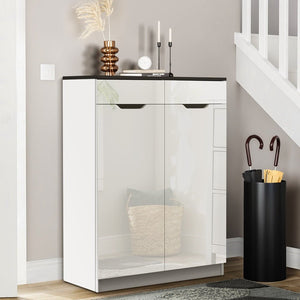 White Shoe Cabinet / Organizer Cupboard