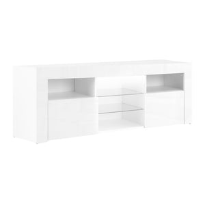 145cm White TV Cabinet / Entertainment Unit