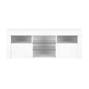 145cm White TV Cabinet / Entertainment Unit