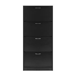 Black Storage Rack Cupboard Organiser