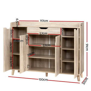 120cm Storage Drawer Cupboard