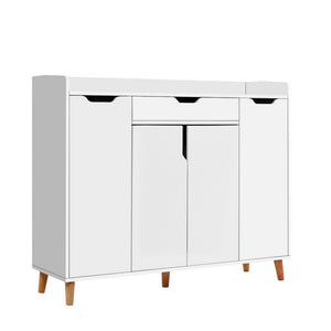 120cm White Drawer Organizer Cupboard