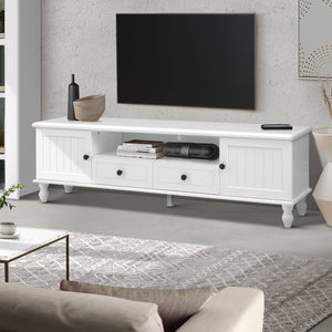 Artiss TV Cabinet Entertainment Unit Stand French Provincial Storage 160cm KUBI - The Hippie House
