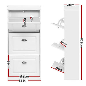White Storage Cupboard / Organizing Cabinet