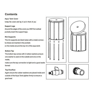 Flexible Water Tank Reservoir - 250L