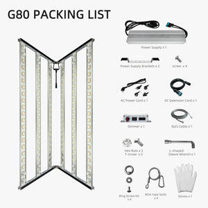 LED Grow Light | Koray G80 | Samsung + Osram Diodes | Full Spectrum