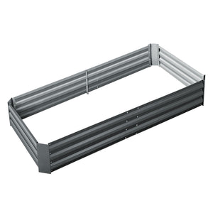 Galvanized Steel Raised Garden Bed / Instant Planter - 180x90x30CM