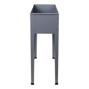 100X80X30CM Galvanised Steel Raised Planter Standing Box