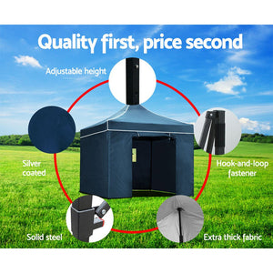 Pop Up Gazebo Marquee | 3x3 | Outdoor Camping | Wedding Folding