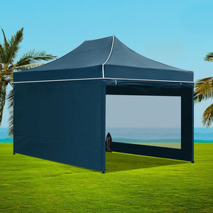Pop Up Marquee Tent - Gazebo | 3x4.5 | Navy