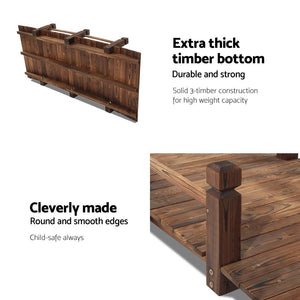 Wooden Garden Bridge 1.6m