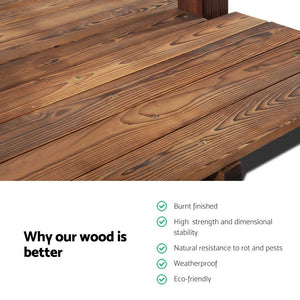 Wooden Garden Bridge 1.6m