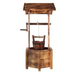 Wooden Wishing Well For Garden