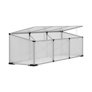 Greenfingers Aluminium Greenhouse 180x50x50cm | Polycarbonate Garden | Green House