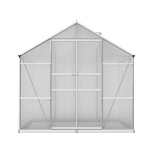2.4x2.5M Polycarbonate Greenhouse by Greenfingers